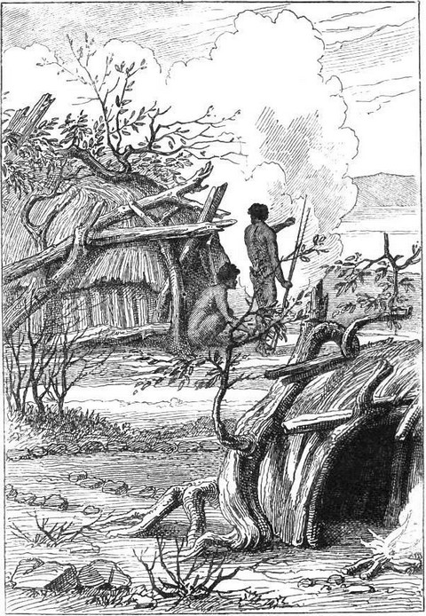 Native hut in Endracht Land