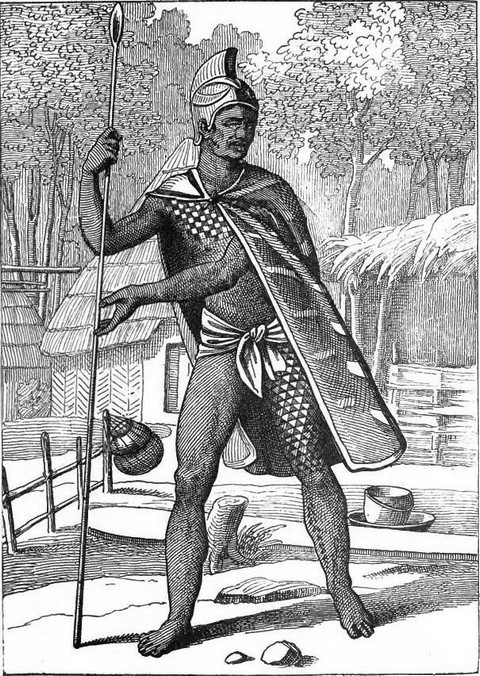 One of the guard of the King of the Sandwich Islands